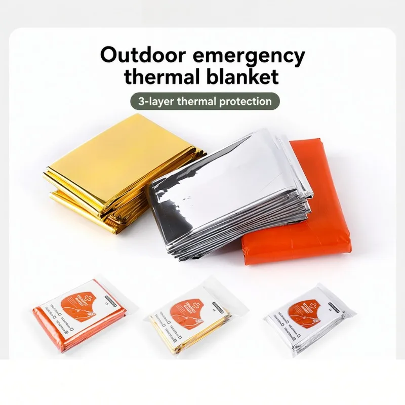 PET Aluminized Emergency Blank - Survival Blanket Reflective 评论和价格