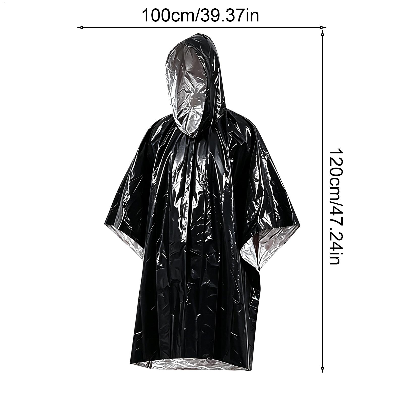 1Pc Emergency Waterproof Film  - Emergency Poncho Rain 评论和价格