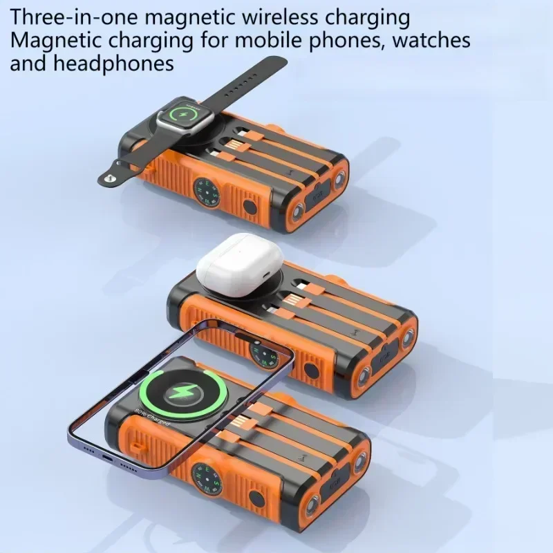 50000mAh Solar Power Bank 22.5 - Solar Emergency Charger 评论和价格