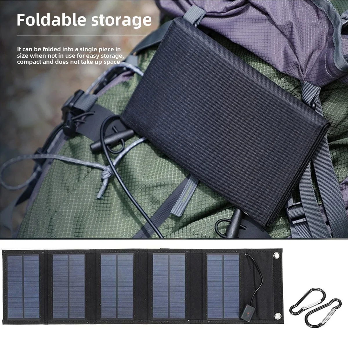 Foldable Solar Panel Charger 2 - Solar Emergency Charger 评论和价格