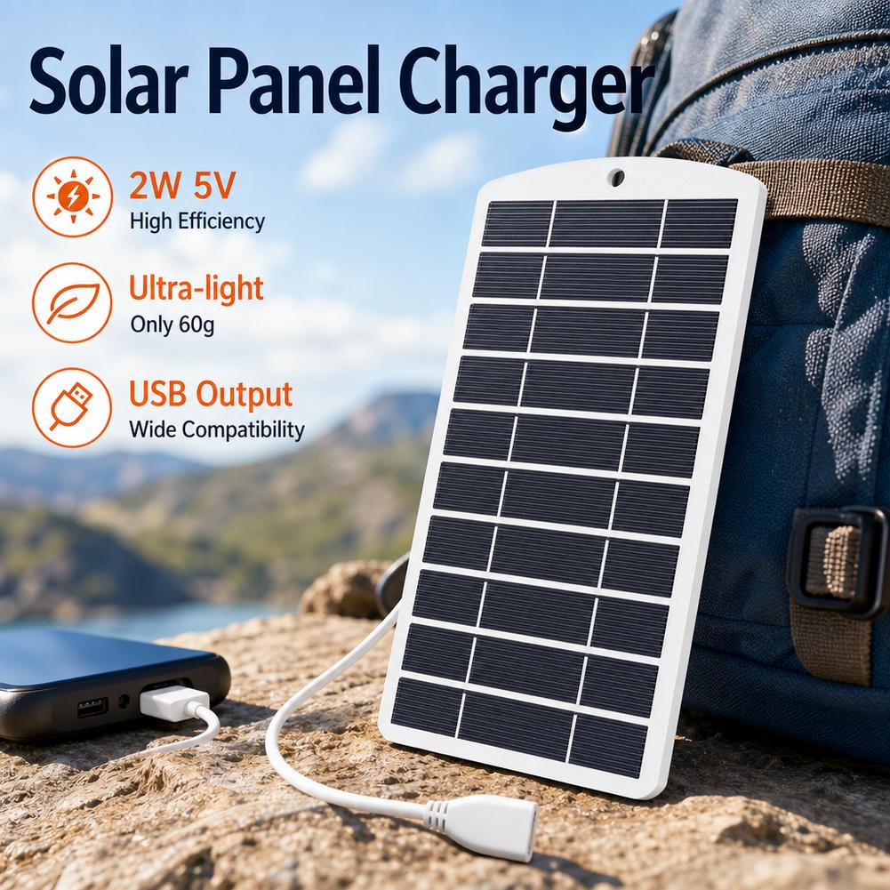Portable USB Solar Panel Charg - Solar Emergency Charger 评论和价格